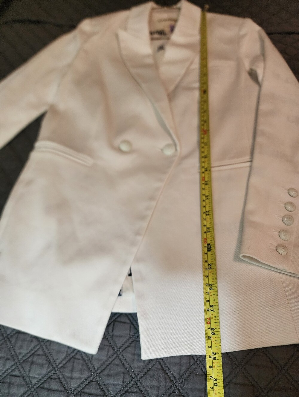 L'AGENCE NWOT COTTON TWILLOVERSIZED FIT BLAZER SIZE 4 - Picture 13 of 16